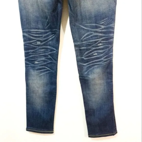 Rag &amp; Bone Skinny Distressed Sheffield Coupe jeans worn once 31