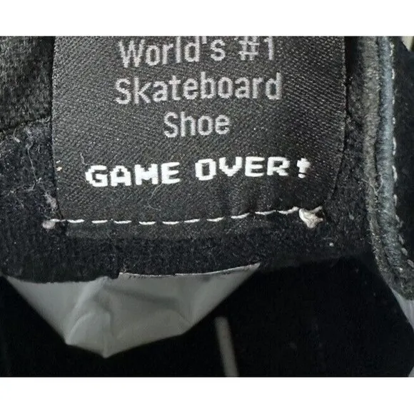 RARE Vans x Nintendo SK8-Hi Super Mario Brothers Skate Shoes Size M 7 or‎ W 8.5
