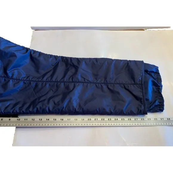 RARE Vintage 80’s Men’s Lg Ski Bibs Overalls Navy Snowboard J C Penney’s *Note