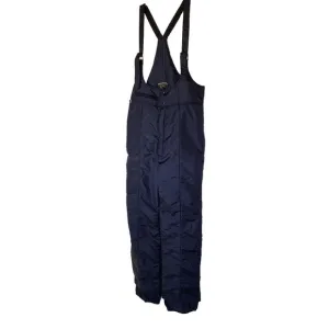 RARE Vintage 80’s Men’s Lg Ski Bibs Overalls Navy Snowboard J C Penney’s *Note