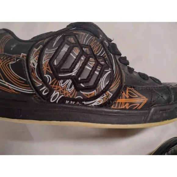 RARE Y2K World Wrld Industries Vandal 2 Orange skater Skateboard Shoes F206449