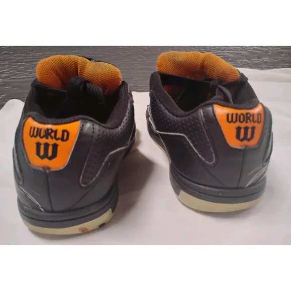 RARE Y2K World Wrld Industries Vandal 2 Orange skater Skateboard Shoes F206449