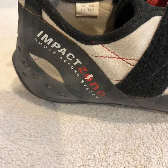 Red Chili Spirit VCR Impact Zone Rock Climbing Shoes US Men 9.5 EU 42.5 Ret $125