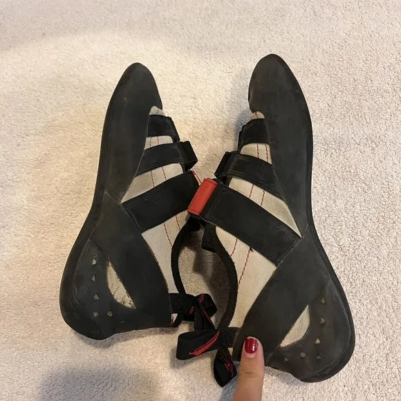 Red Chili Spirit VCR Impact Zone Rock Climbing Shoes US Men 9.5 EU 42.5 Ret $125