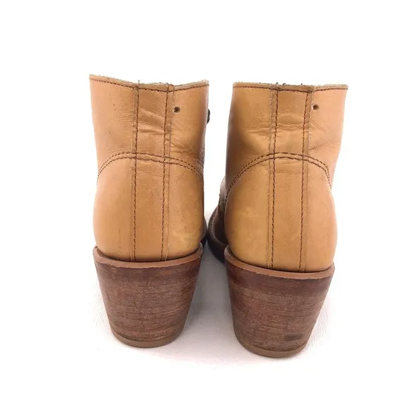 Red Wing 3394 Lilian Beige Pampas Leather Ankle Boots 6.5 B