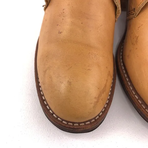 Red Wing 3394 Lilian Beige Pampas Leather Ankle Boots 6.5 B