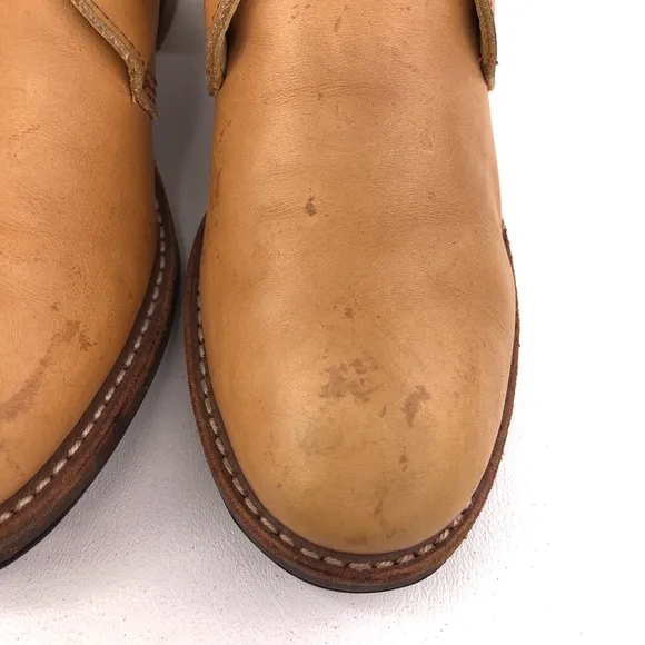 Red Wing 3394 Lilian Beige Pampas Leather Ankle Boots 6.5 B