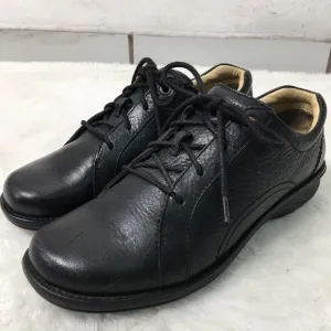 Red Wing 4174 Women's Black Leather Sneaker Lace up Shoes 8 Slip Resistant