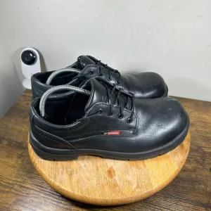 Red‎ Wing Black Oxford Oil Slip Resistant Mens Size 12 Shoes Sneakers 6633