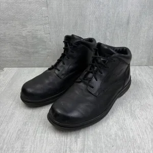 Red Wing Chukka Boots Mens Size 10.5 EE Black Leather Shoes 8661 Slip Resistant