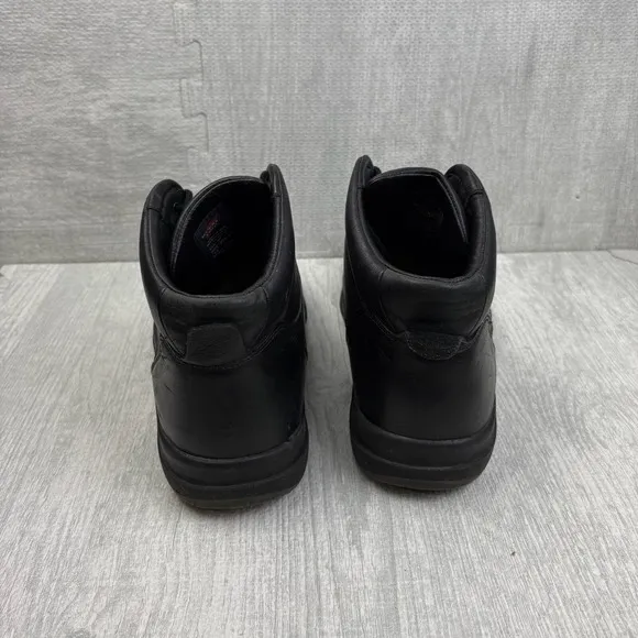 Red Wing Chukka Boots Mens Size 10.5 EE Black Leather Shoes 8661 Slip Resistant