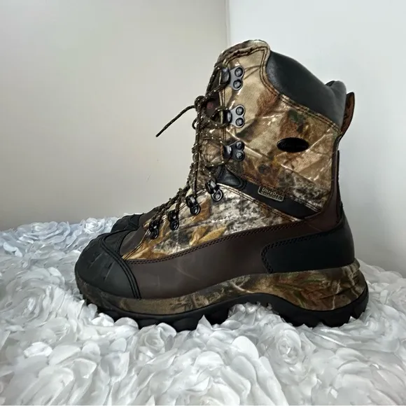 Red Wing Irish Setter Thinsulate Camo Leather Ankle Boots Men's 10