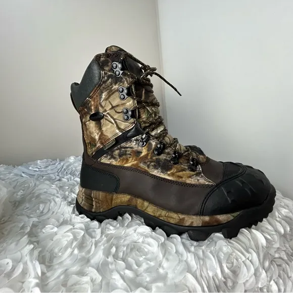 Red Wing Irish Setter Thinsulate Camo Leather Ankle Boots Men's 10