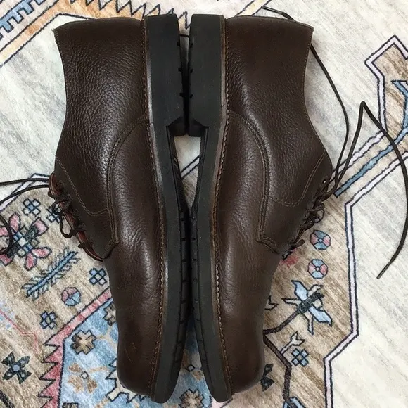 🇺🇸Red Wing Shoes ‘8622’ Sz 12 Brown Leather Pebble Finish Lace Up Slip Resistant