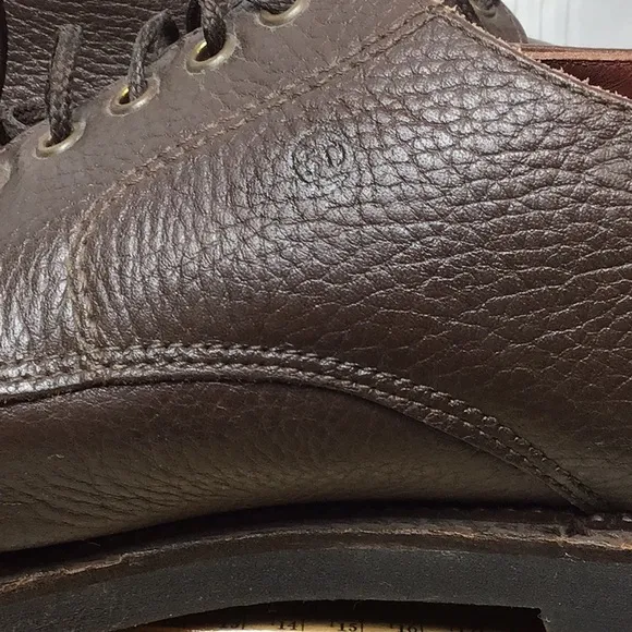 🇺🇸Red Wing Shoes ‘8622’ Sz 12 Brown Leather Pebble Finish Lace Up Slip Resistant