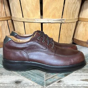 Red Wing Shoes 8637 Brown Leather Slip Resistant Lace-Up Oxfords Mens 10 EE WIDE