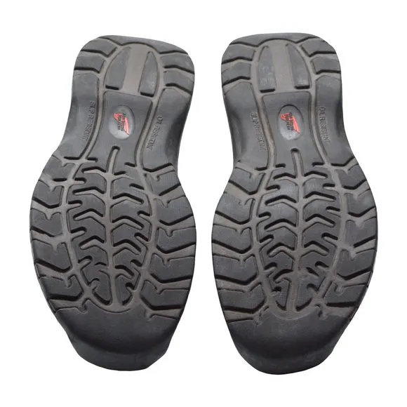 Red Wing Steel Toe Safety Shoe - Slip &amp; Oil Resistant - NEW Gorilla Laces!