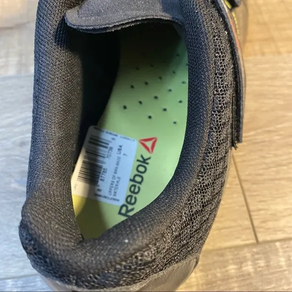 Reebok Cycle Attack U Cycling Shoes Black Green