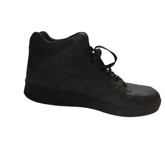 Reebok Mens Sneaker Basketball Shoes Black 12 Wide 4E Athletic Lace Up High Top