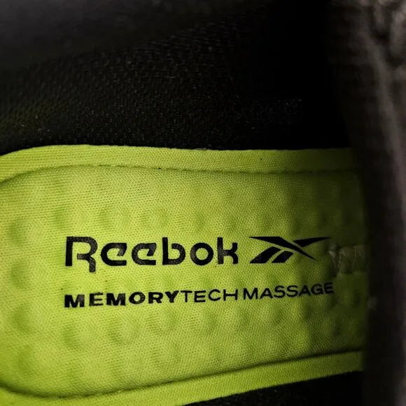 Reebok Sublite Cushion Work Slip Resistant Black Shoes Women's Size 8.5 Wide New
