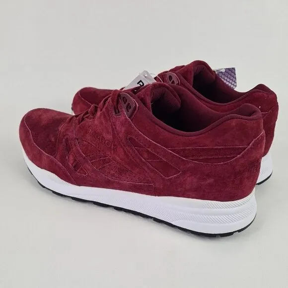 Reebok Ventilator PERF Red Running Leather Men's Sneakers Size 12 defects