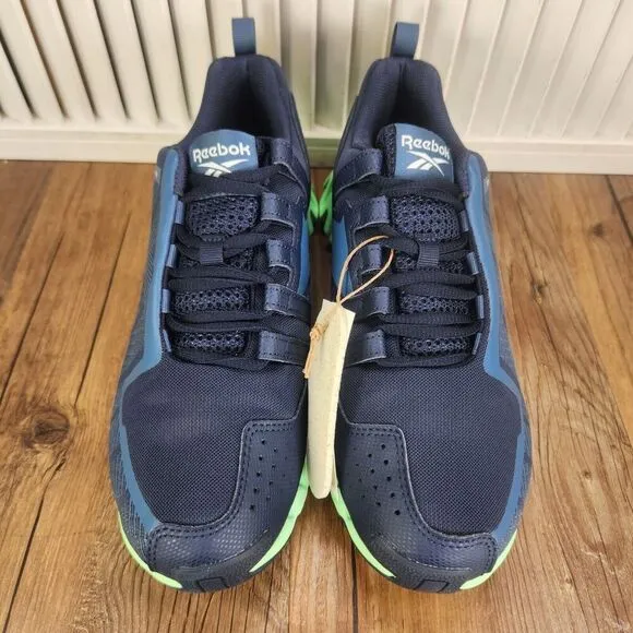 Reebok Zigwild TR 6 Mens Sz 7.5 Blue Green Trail Running Sneakers Shoes S42596