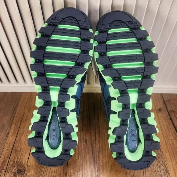Reebok Zigwild TR 6 Mens Sz 7.5 Blue Green Trail Running Sneakers Shoes S42596