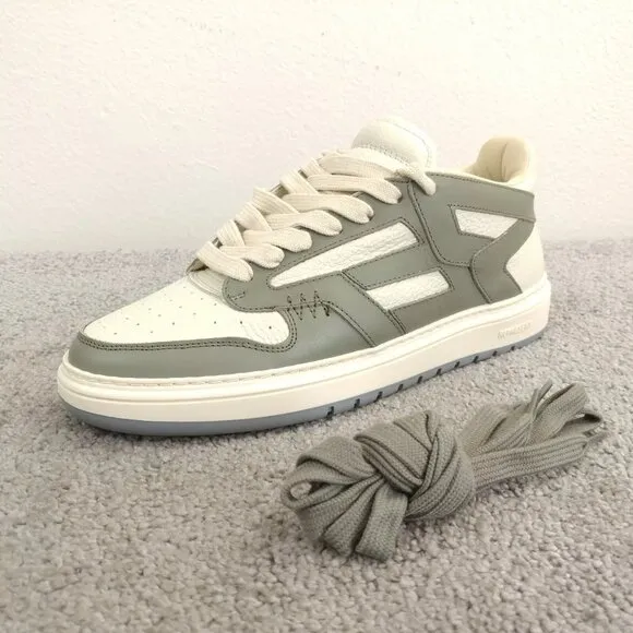 Represent Clo Reptor Low Skate Sneakers Mens Size 7.5 Shoes Khaki Cream Color