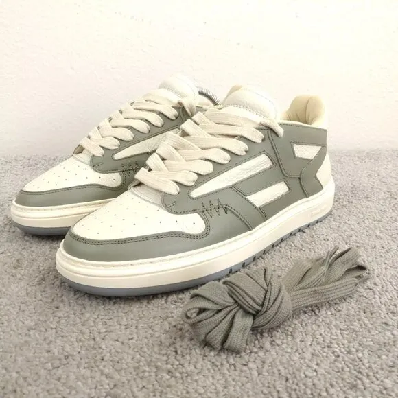 Represent Clo Reptor Low Skate Sneakers Mens Size 7.5 Shoes Khaki Cream Color