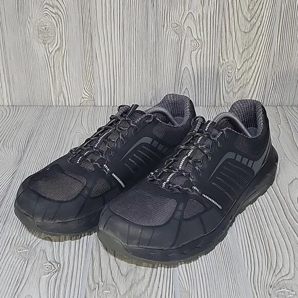 Rocky Men's 3&quot; SD/AT Work Shoes Compositie Toe Black/Grey Size 12
