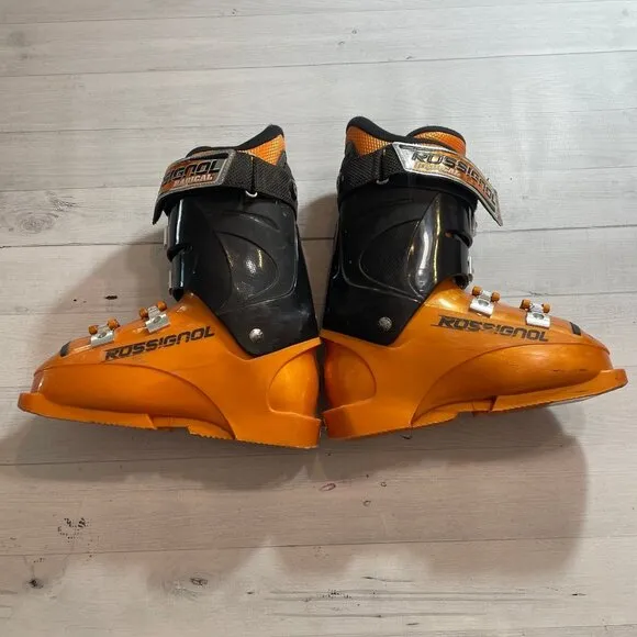 Rossignol‎ radical jr 2 ski boots orange size 4