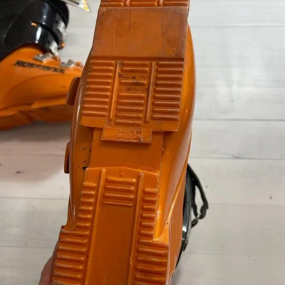 Rossignol‎ radical jr 2 ski boots orange size 4