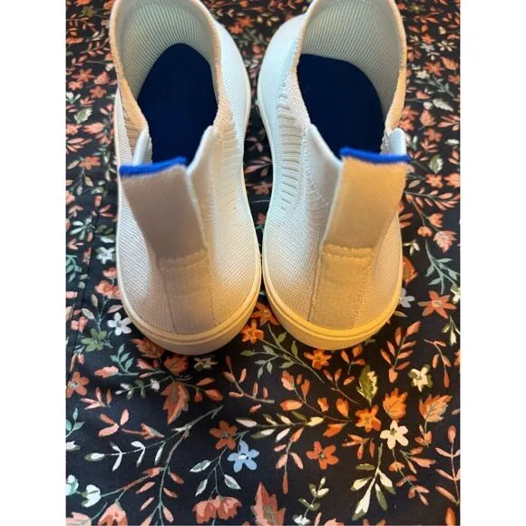 Rothys size 10 womens white slip on high top sneakers - NEW