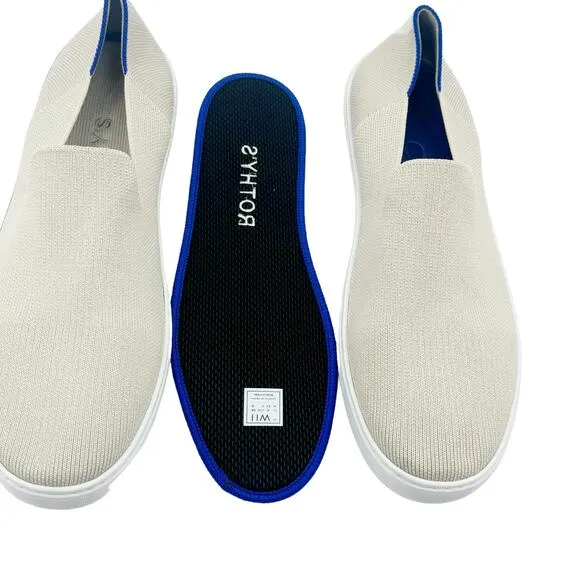 Rothy's The Original Slip On Sneaker Comfortable Sand White Size W11