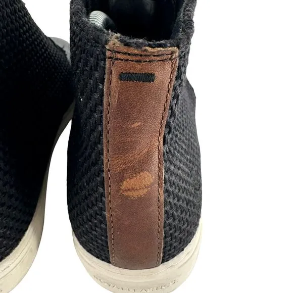Royal Elastics Shoes Mens 8 Black High Top Sneaker Brother Chukka Boot 2012