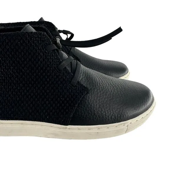 Royal Elastics Shoes Mens 8 Black High Top Sneaker Brother Chukka Boot 2012