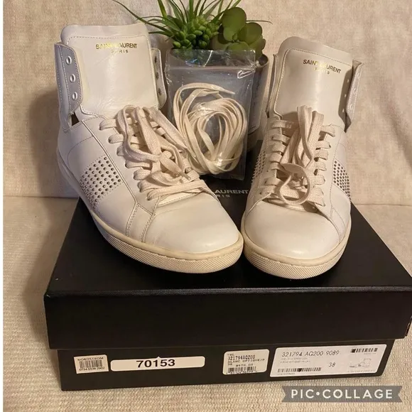 ❤️SALE❤️Saint Laurent High-Top Sneaker Shoes