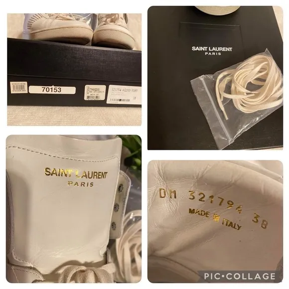 ❤️SALE❤️Saint Laurent High-Top Sneaker Shoes