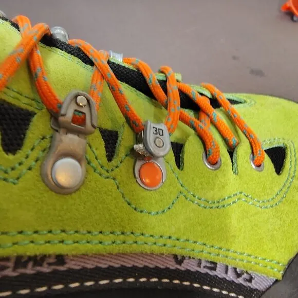 Salewa Condor EVO GTX Mountaineering Boots Mens Size 11.5 Green Black Trekking