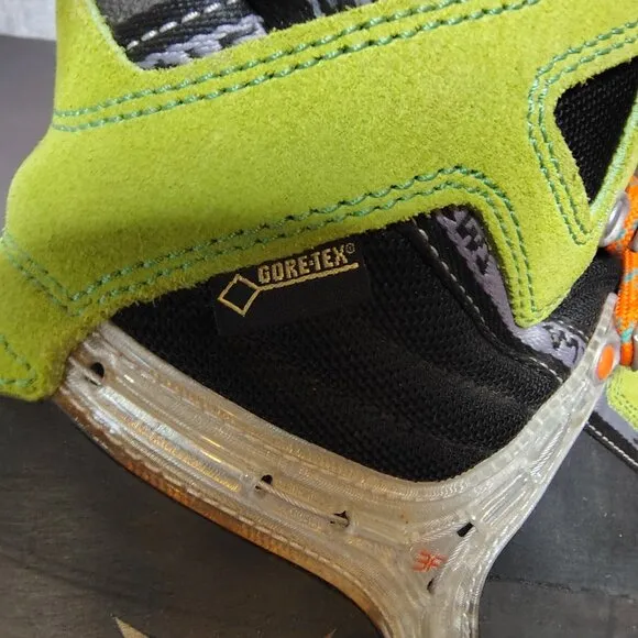 Salewa Condor EVO GTX Mountaineering Boots Mens Size 11.5 Green Black Trekking