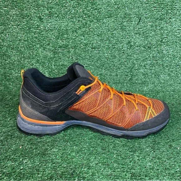 Salewa Men's MTN Trainer Lite Orange Climbing Athletic Lace Up Shoes Size 14