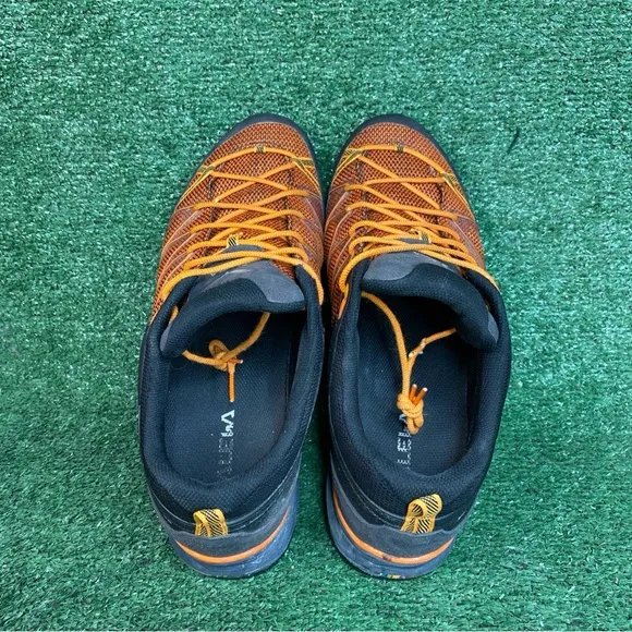 Salewa Men's MTN Trainer Lite Orange Climbing Athletic Lace Up Shoes Size 14