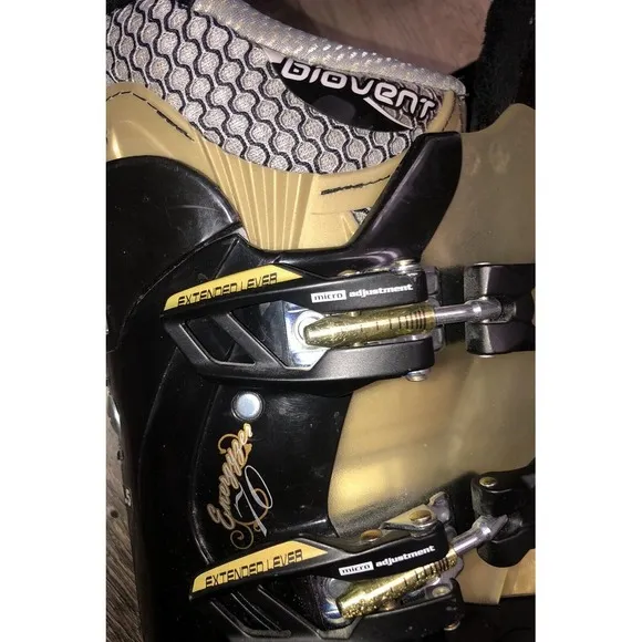SALOMON Divine RS 8 Energyzer 70 Ski Boots 26/26.5‎ 306mm Women 9/9.5 Black Gold
