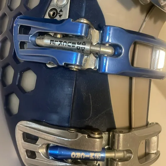 Salomon flex 90 Ski Boots - Blue and Silver