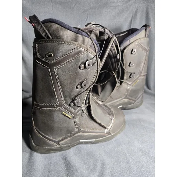 Salomon Fusion SELF 3 Ski / Snowboard Boots Winter Black- Mens 10 US - 44 EU