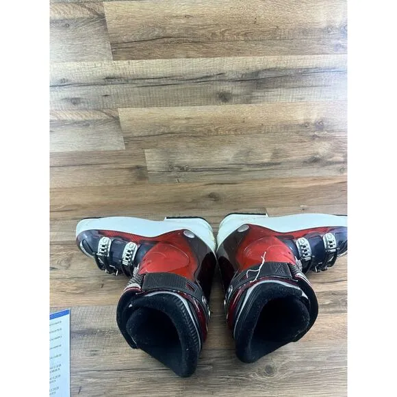 Salomon Mission RS7 ski boots black and red men's size 25 Men’s 7.5|Wo’s…