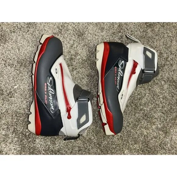 Salomon Siam 7 Pilot Cross Country Womens 41 US 9 Sns 2 Bar Nordic Ski Boots