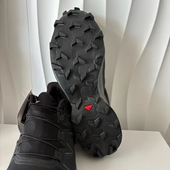 Salomon Speedcross GTX Black Quiet Shade Men’s 10 Athletic GoreTex Trail Running