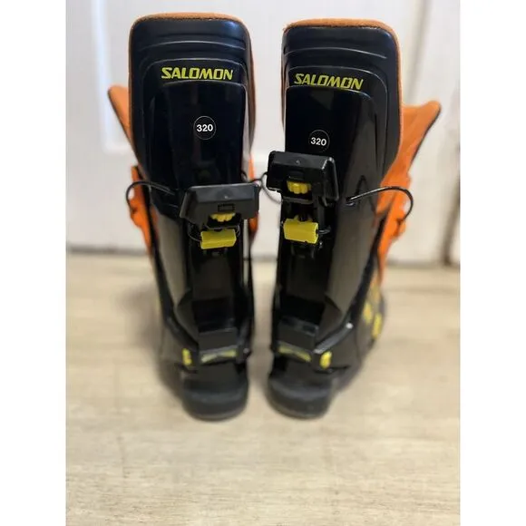 Salomon SX 92 Rear Entry Alpine Downhill Ski Boots Men Size 320-25 Vtg