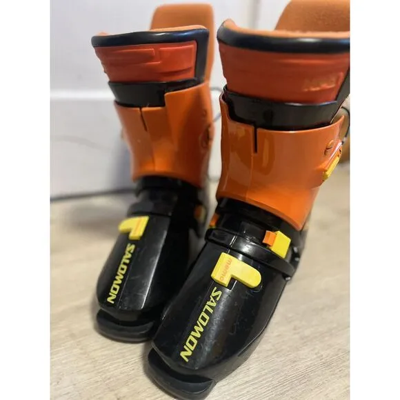 Salomon SX 92 Rear Entry Alpine Downhill Ski Boots Men Size 320-25 Vtg